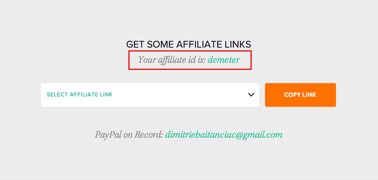 how to create your own affiliate link